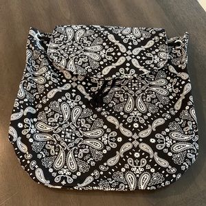 NWT mini backpack PINK black/white